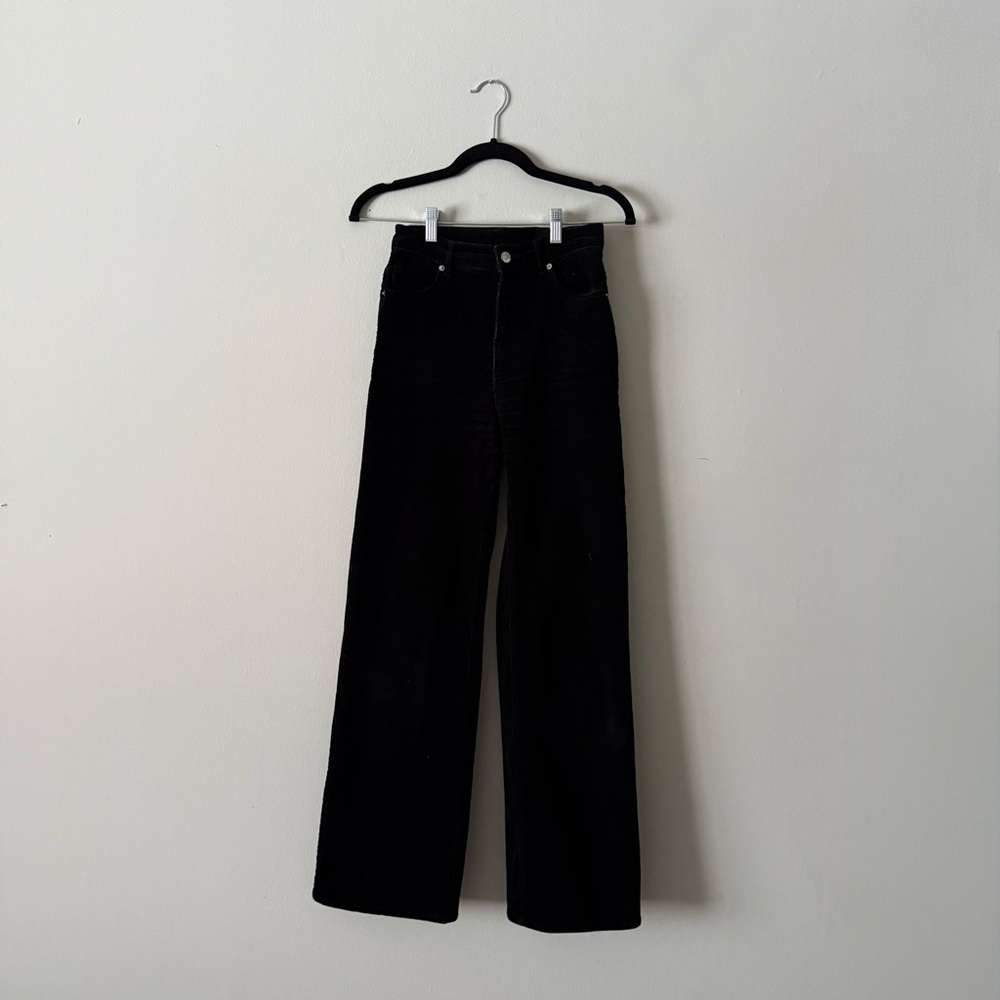H&M Corduroy Straight Leg Pants